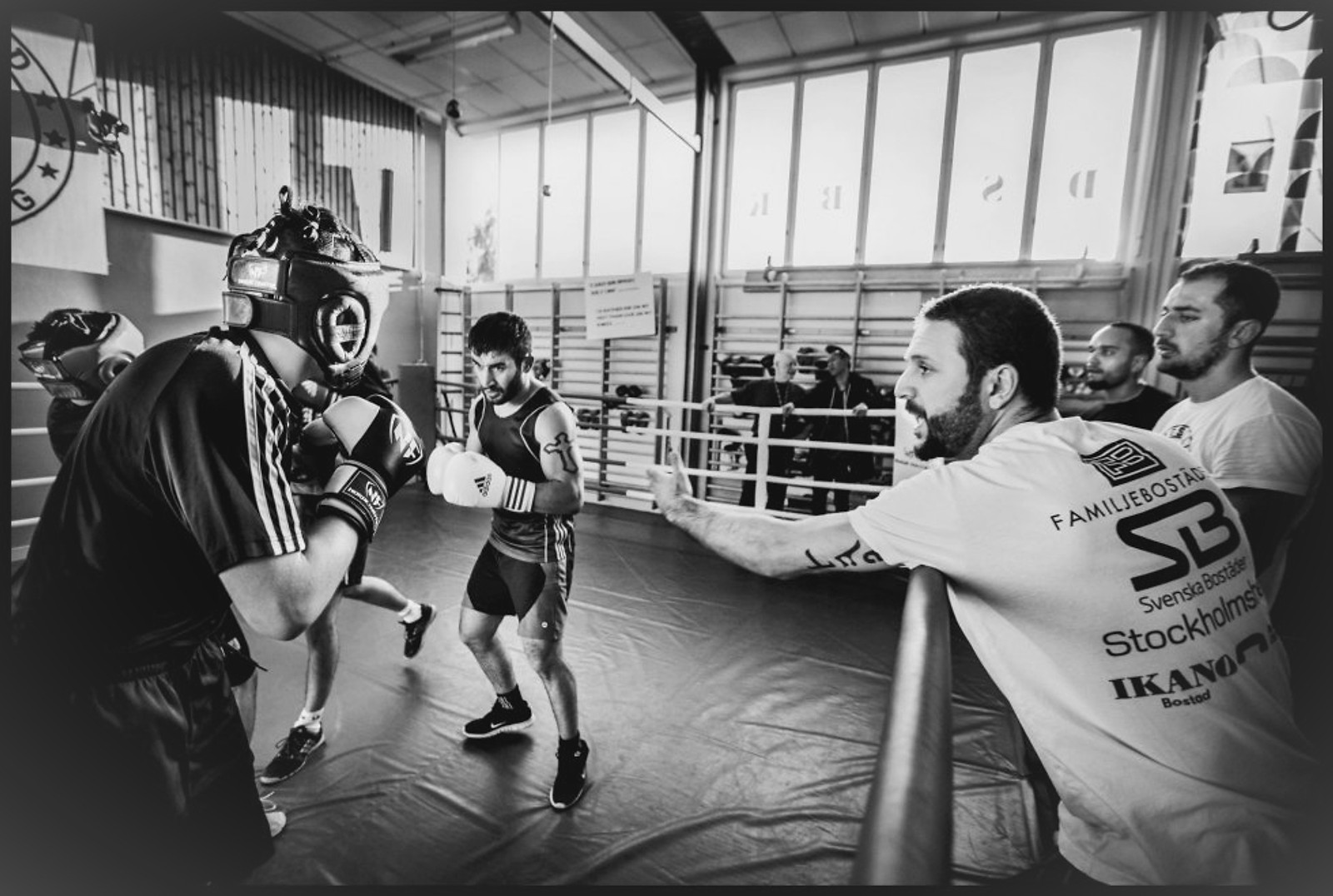 Coachning i boxningsringen
